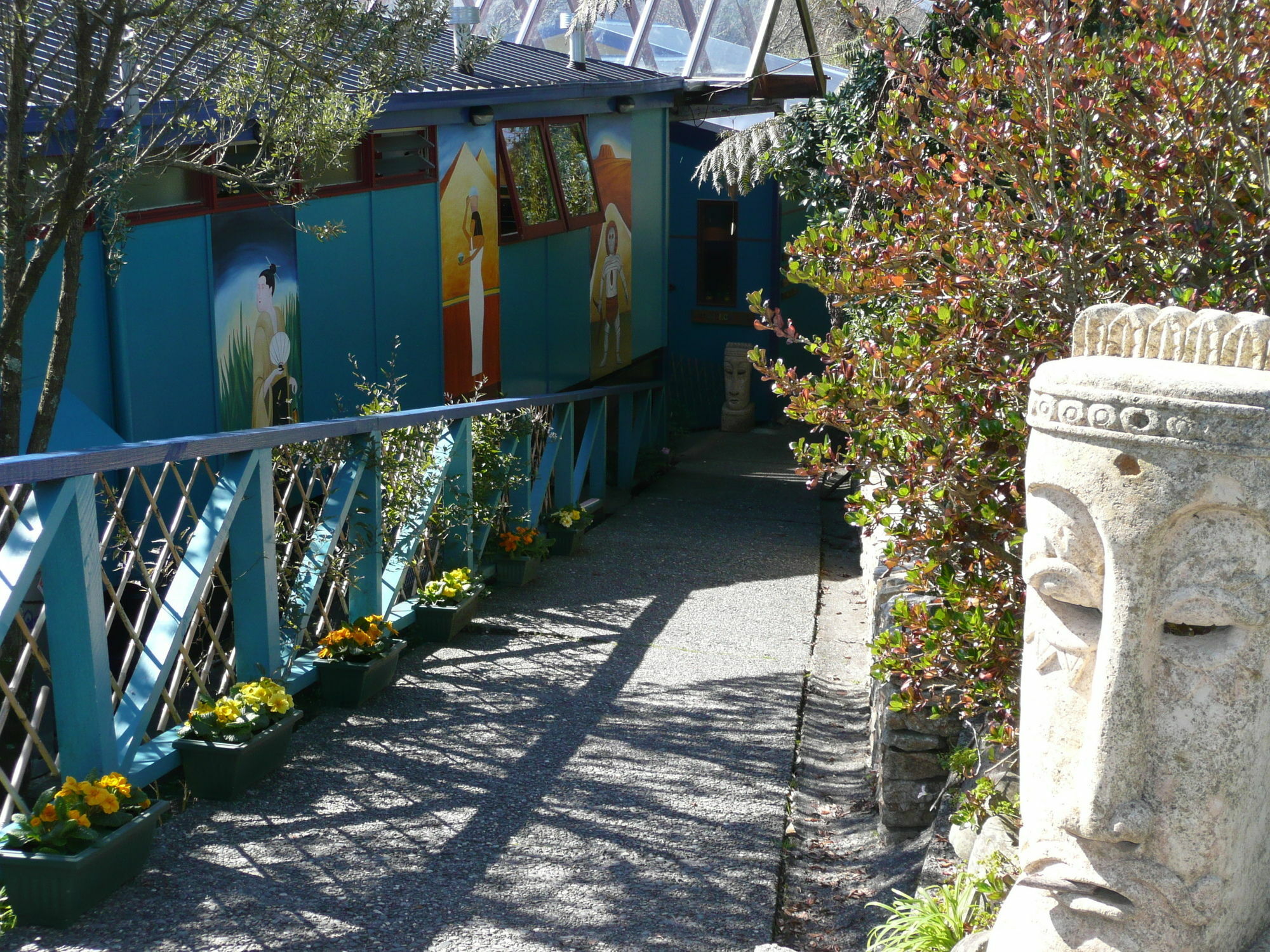 Global Village Travellers alojamiento Greymouth Exterior foto The entrance to the museum